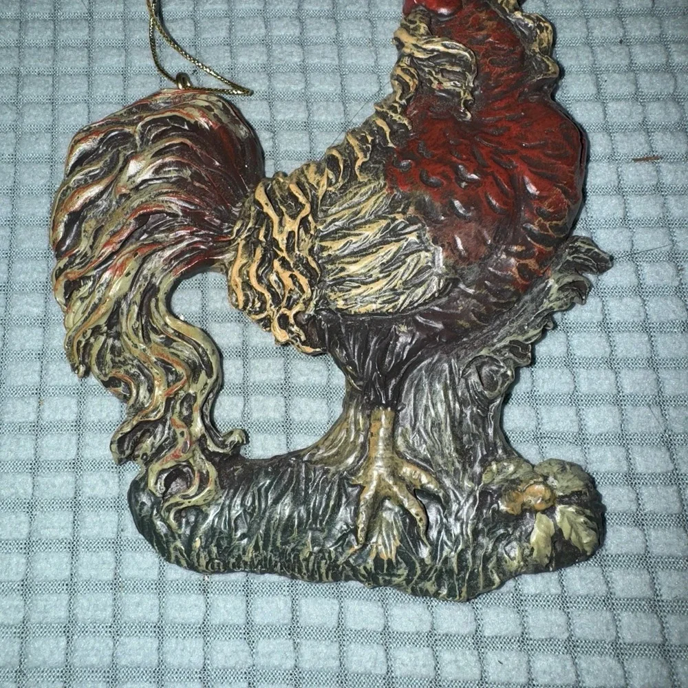 Vintage Rustic Rooster Wall Hanging Cottagecore Farmhouse Kitchen Decor 6